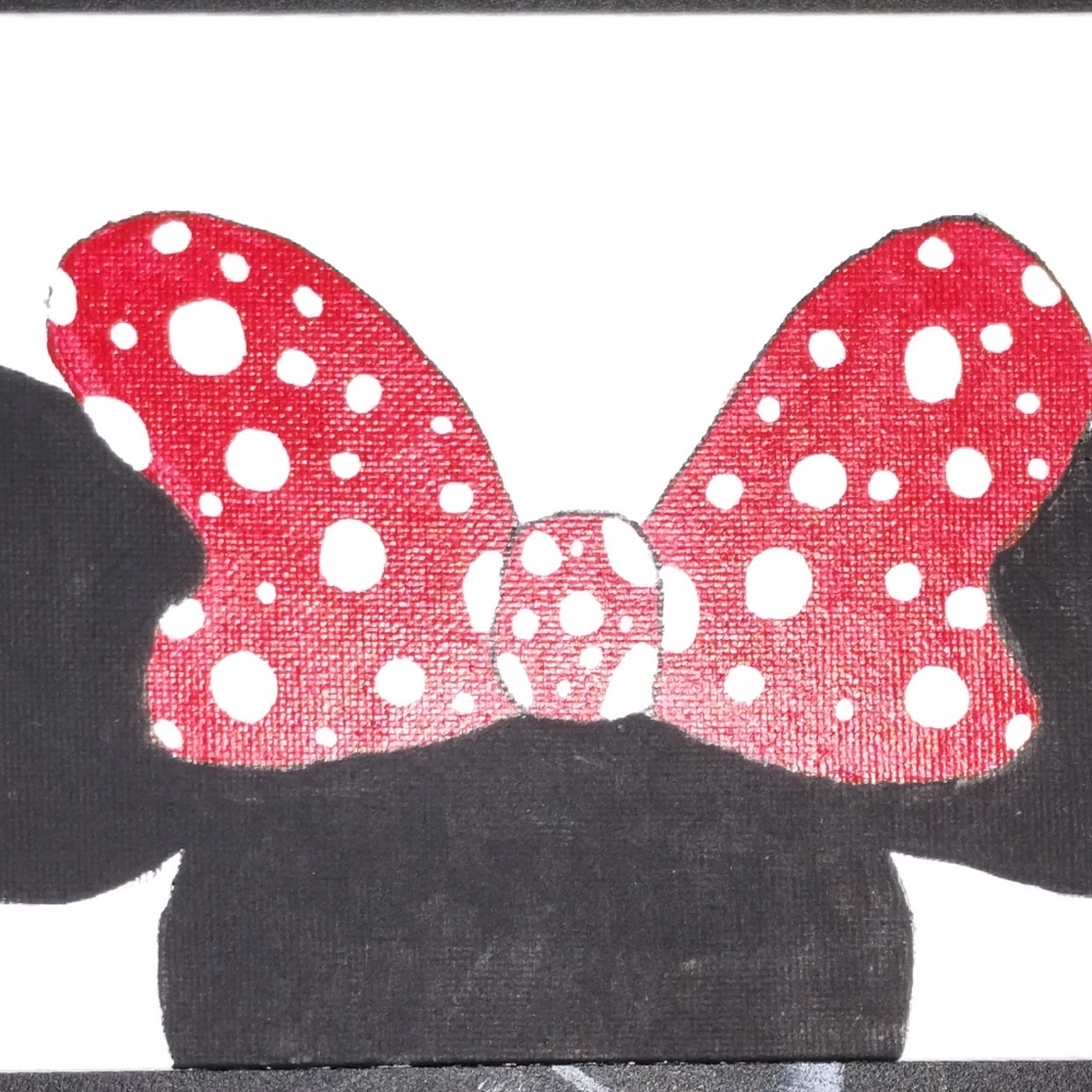 Minnie Mouse Original Hand Painting